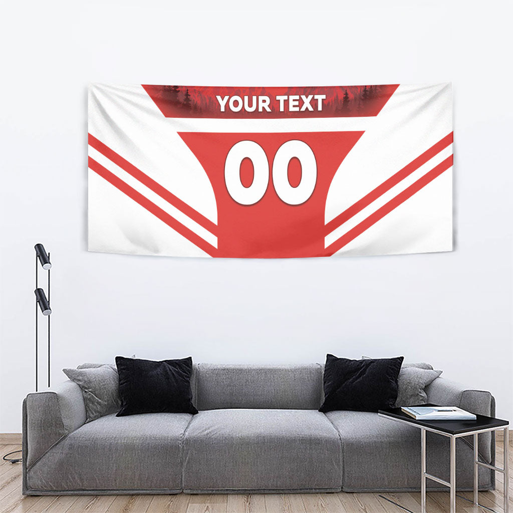 Custom Switzerland Football 2026 Tapestry Swiss Alps Special Style