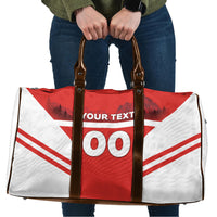 Custom Switzerland Football 2026 Travel Bag Swiss Alps Special Style