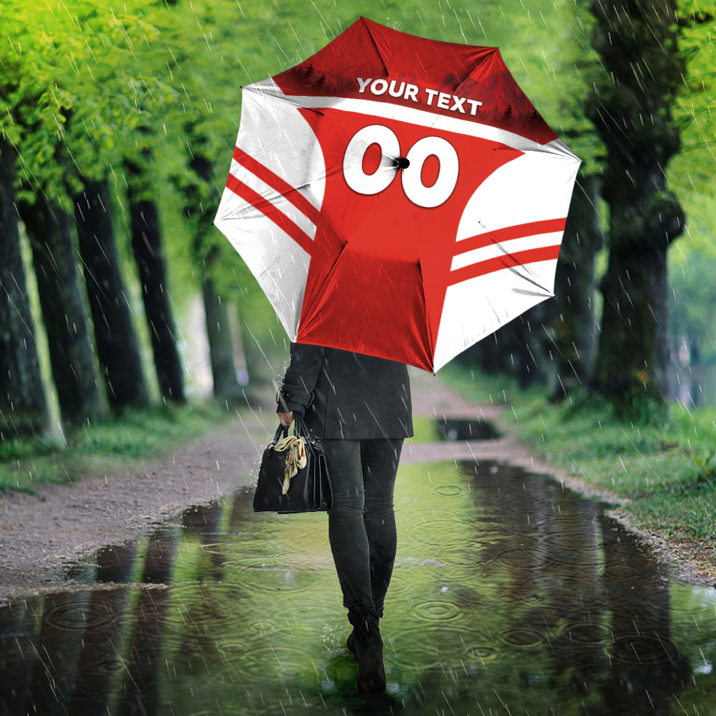 Custom Switzerland Football 2026 Umbrella Swiss Alps Special Style