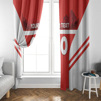 Custom Switzerland Football 2026 Window Curtain Swiss Alps Special Style