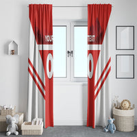 Custom Switzerland Football 2026 Window Curtain Swiss Alps Special Style