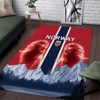 Norway Football 2026 Area Rug Norge On Top
