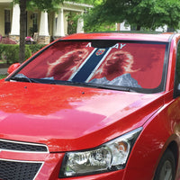 Norway Football 2026 Auto Sun Shade Norge On Top