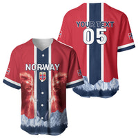 Custom Norway Football 2026 Baseball Jersey Norge On Top