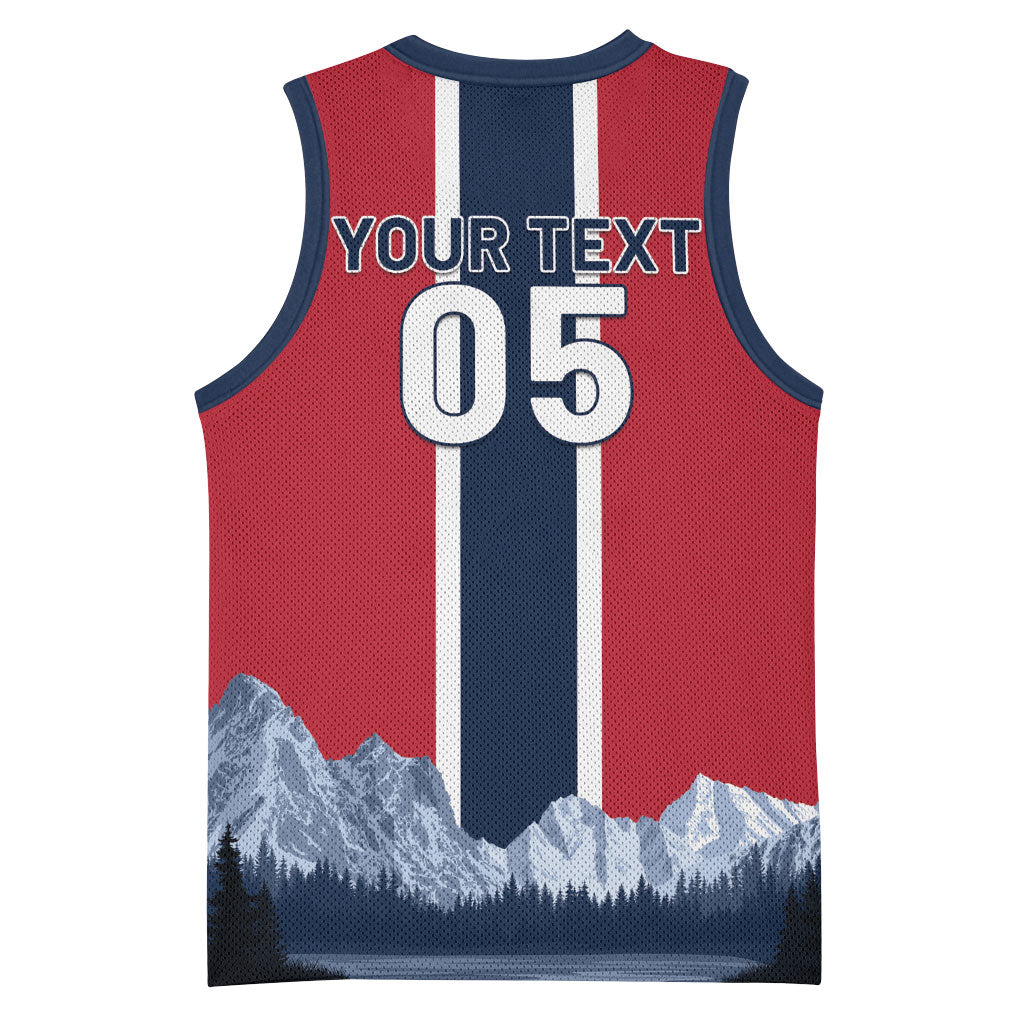 Custom Norway Football 2026 Basketball Jersey Norge On Top
