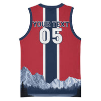 Custom Norway Football 2026 Basketball Jersey Norge On Top