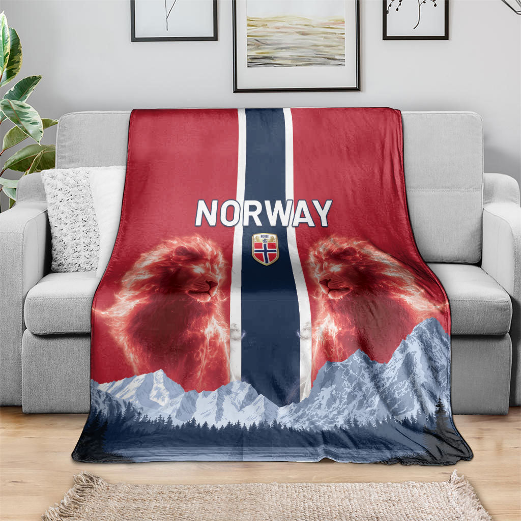 Norway Football 2026 Blanket Norge On Top