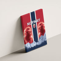 Norway Football 2026 Canvas Wall Art Norge On Top
