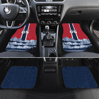Custom Norway Football 2026 Car Mats Norge On Top