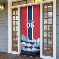 Custom Norway Football 2026 Door Cover Norge On Top