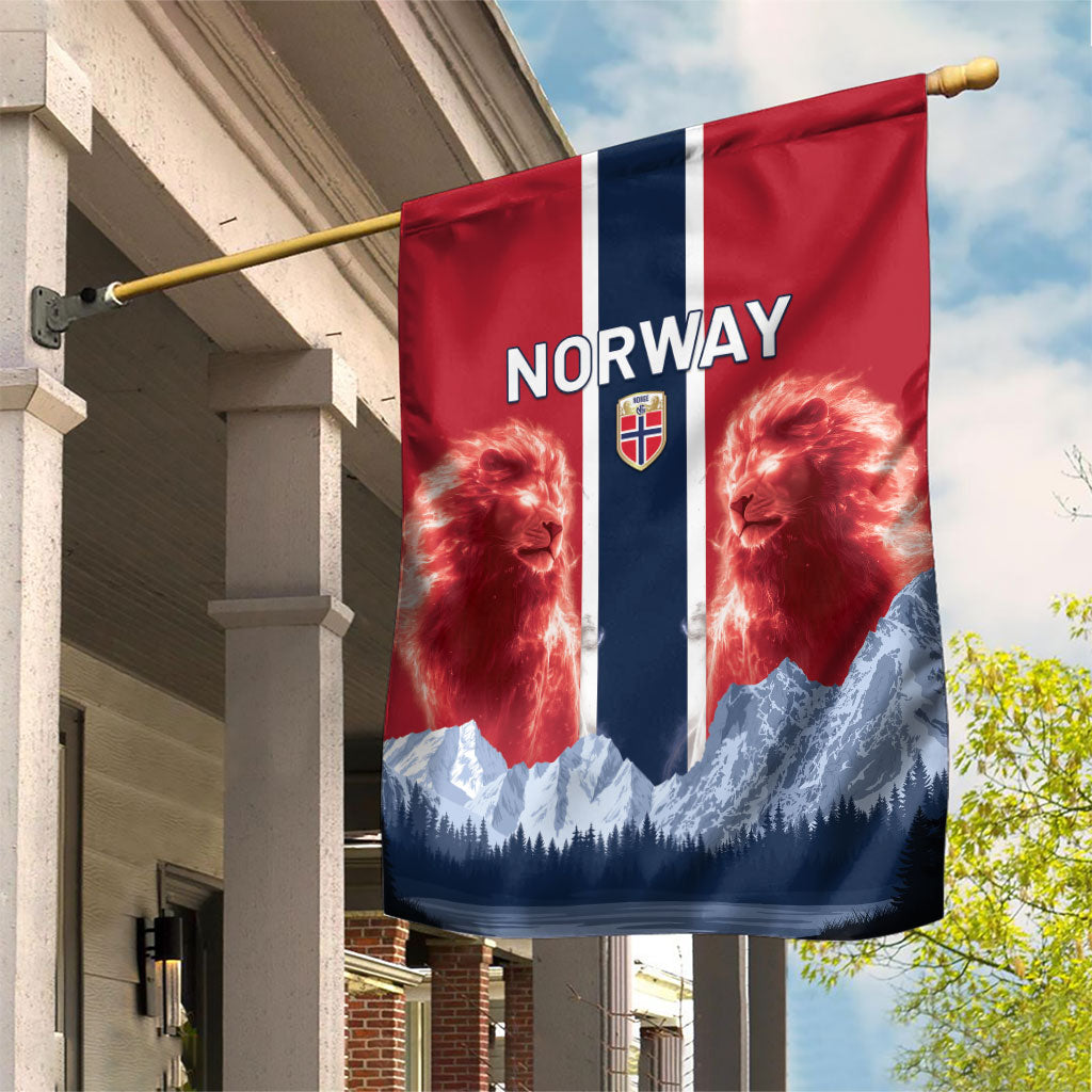 Norway Football 2026 Garden Flag Norge On Top