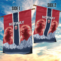 Norway Football 2026 Garden Flag Norge On Top
