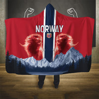 Norway Football 2026 Hooded Blanket Norge On Top