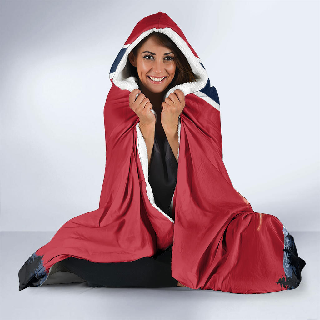 Norway Football 2026 Hooded Blanket Norge On Top