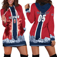 Custom Norway Football 2026 Hoodie Dress Norge On Top
