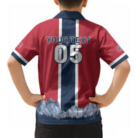 Custom Norway Football 2026 Kid Hawaiian Shirt Norge On Top LT05