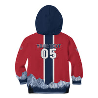 Custom Norway Football 2026 Kid Hoodie Norge On Top