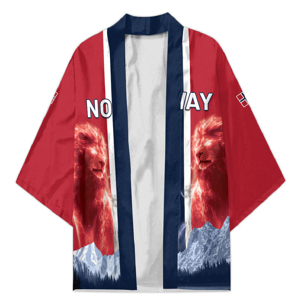 Custom Norway Football 2026 Kimono Norge On Top