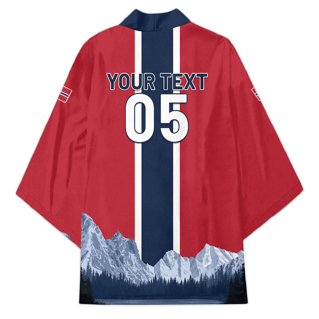 Custom Norway Football 2026 Kimono Norge On Top