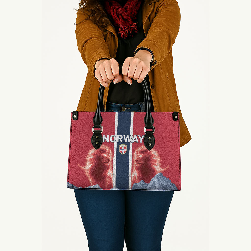 Norway Football 2026 Leather Bag Norge On Top