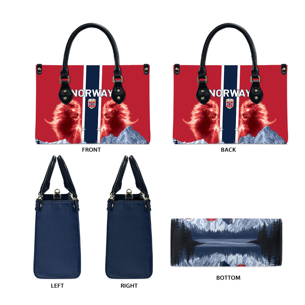 Norway Football 2026 Leather Bag Norge On Top