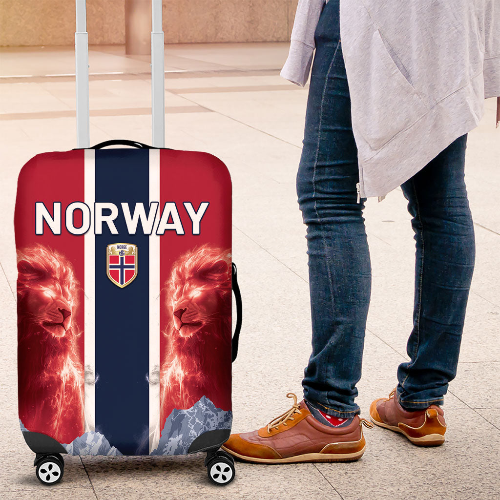 Norway Football 2026 Luggage Cover Norge On Top