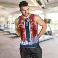 Custom Norway Football 2026 Men Tank Top Norge On Top