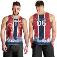 Custom Norway Football 2026 Men Tank Top Norge On Top