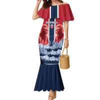 Custom Norway Football 2026 Mermaid Dress Norge On Top