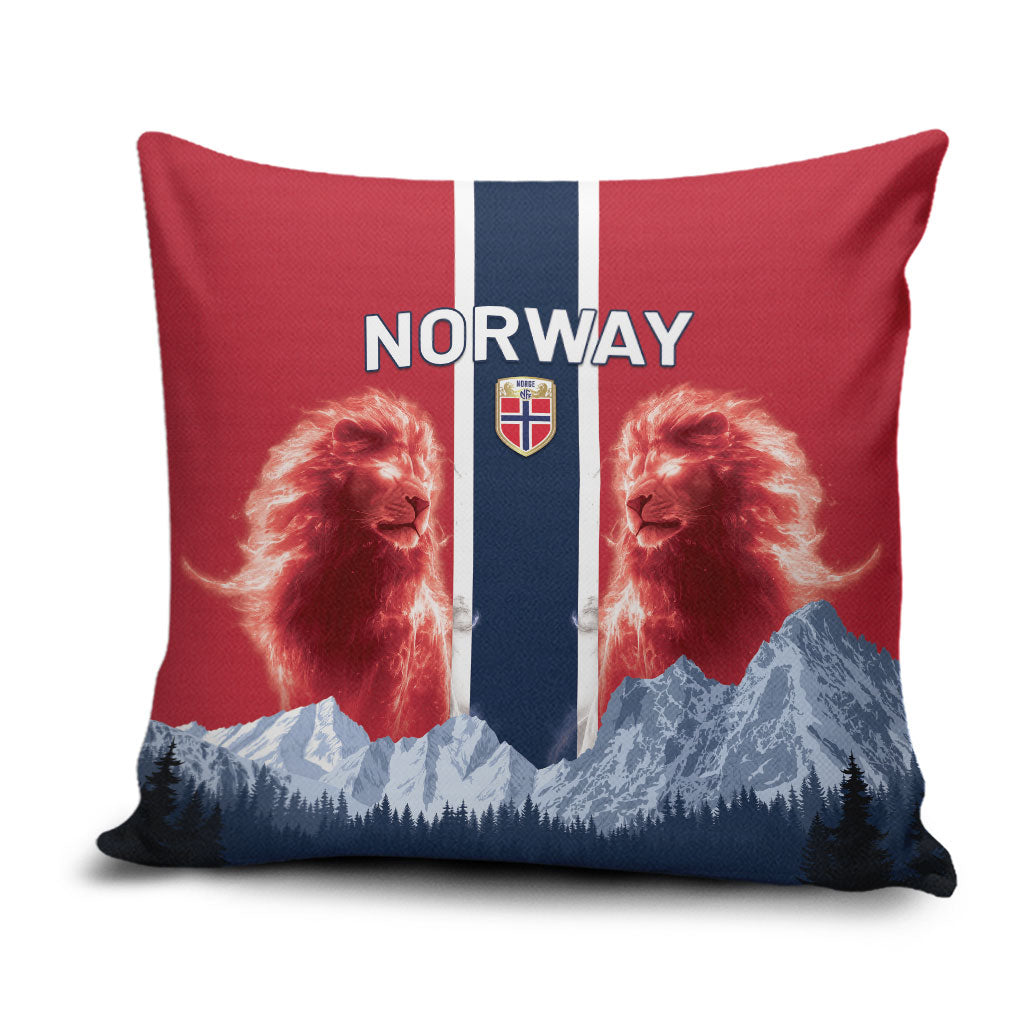 Norway Football 2026 Pillow Cover Norge On Top