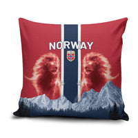Norway Football 2026 Pillow Cover Norge On Top