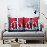 Norway Football 2026 Pillow Cover Norge On Top