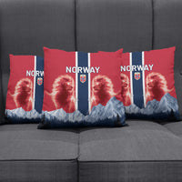 Norway Football 2026 Pillow Cover Norge On Top