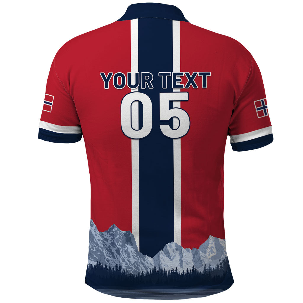 Custom Norway Football 2026 Polo Shirt Norge On Top
