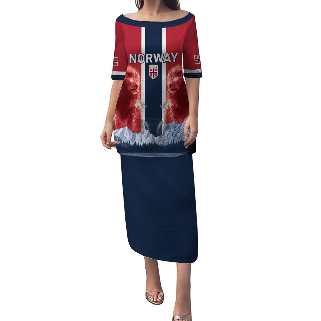 Custom Norway Football 2026 Puletasi Norge On Top