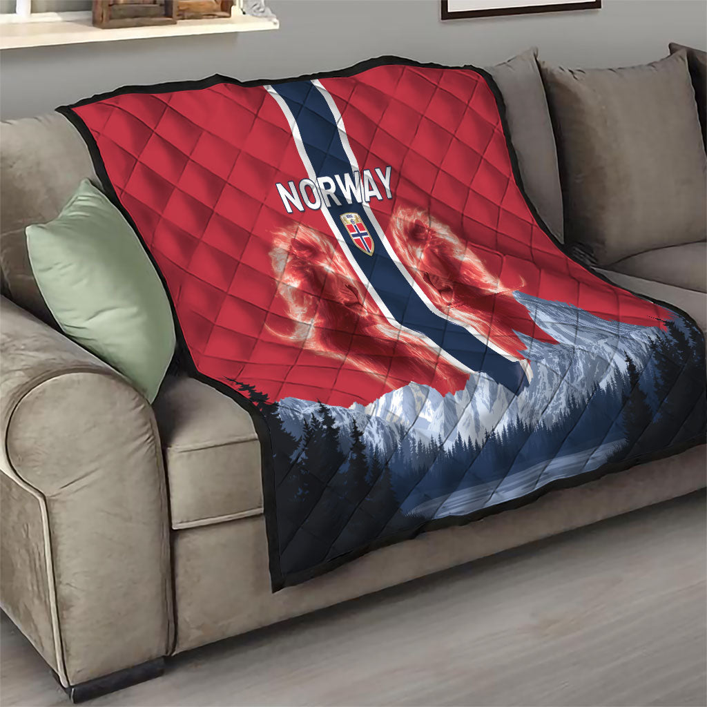 Norway Football 2026 Quilt Norge On Top