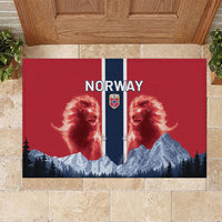 Norway Football 2026 Rubber Doormat Norge On Top