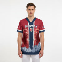 Custom Norway Football 2026 Scrub Top Norge On Top