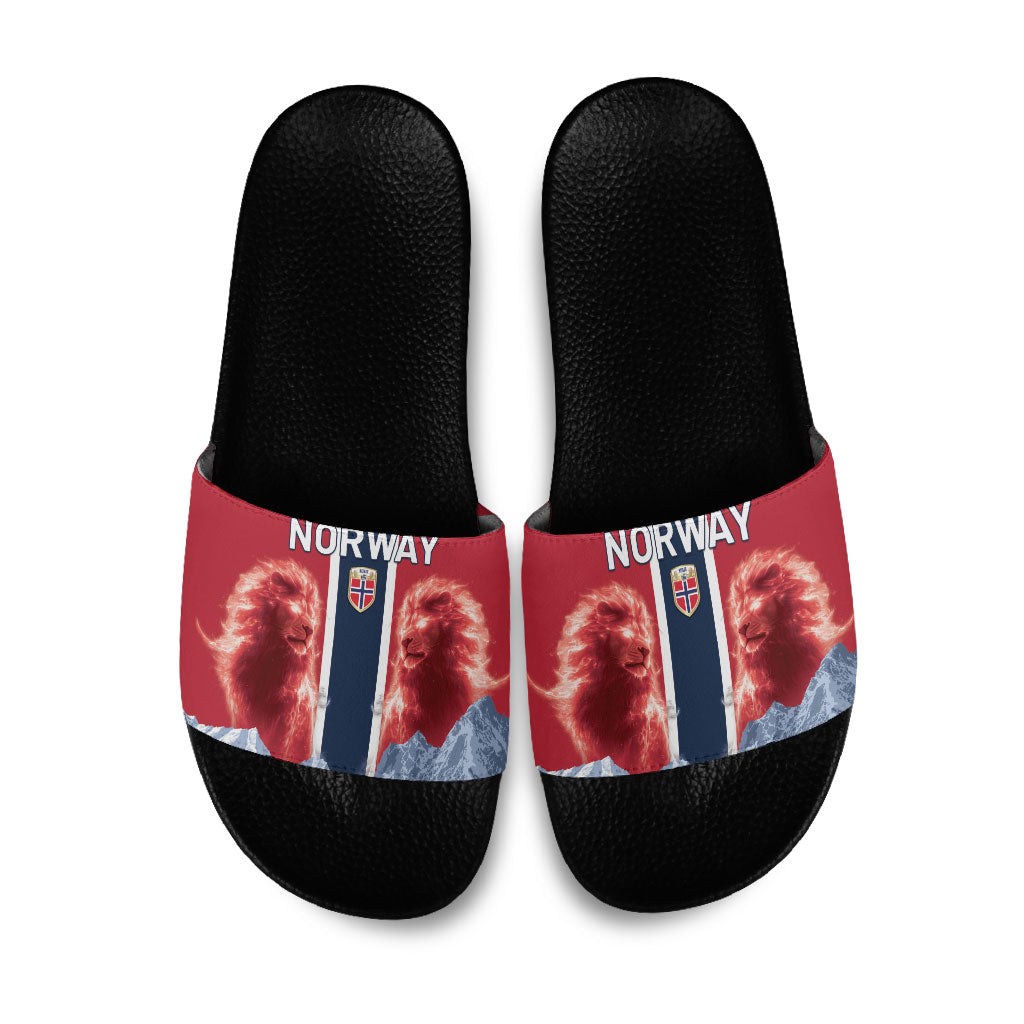 Norway Football 2026 Slide Sandals Norge On Top
