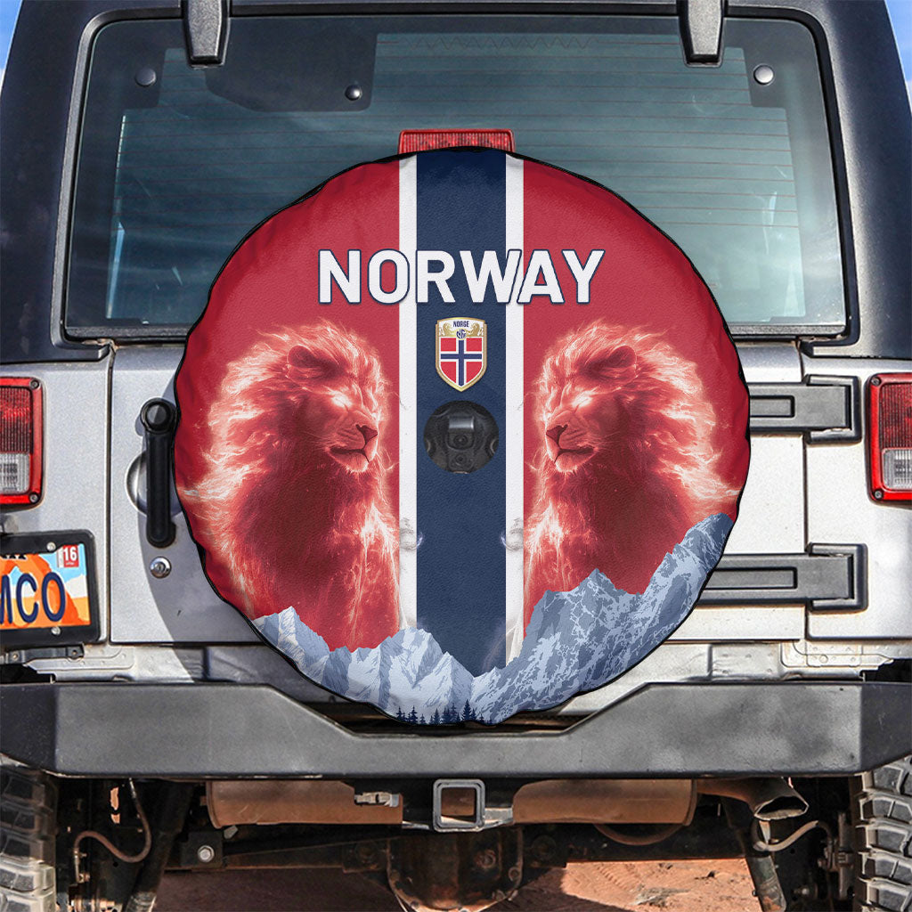 Norway Football 2026 Spare Tire Cover Norge On Top