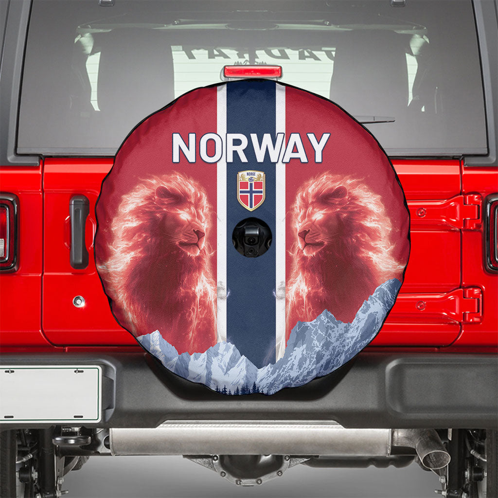 Norway Football 2026 Spare Tire Cover Norge On Top