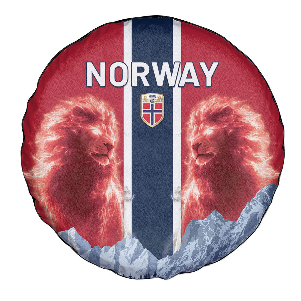 Norway Football 2026 Spare Tire Cover Norge On Top