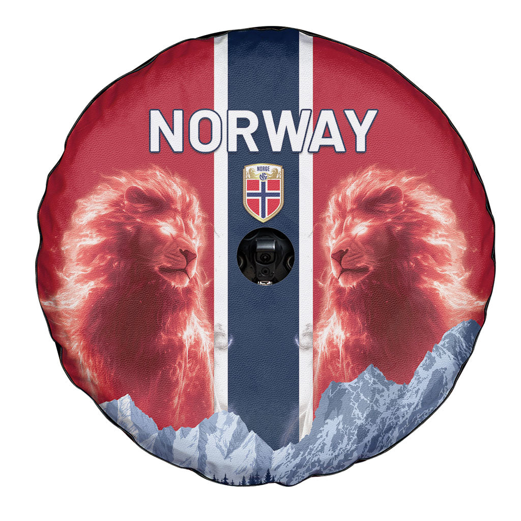 Norway Football 2026 Spare Tire Cover Norge On Top