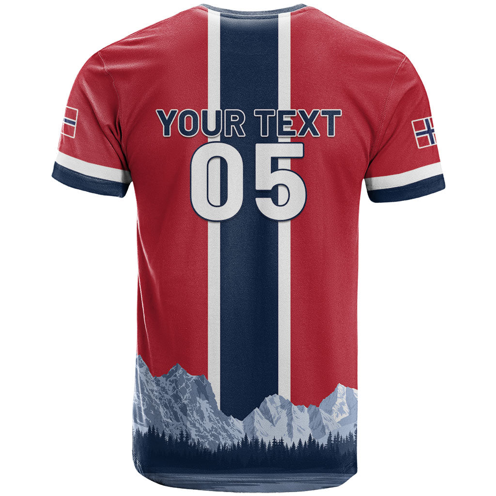 Custom Norway Football 2026 T Shirt Norge On Top