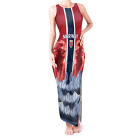 Custom Norway Football 2026 Tank Maxi Dress Norge On Top