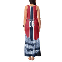 Custom Norway Football 2026 Tank Maxi Dress Norge On Top