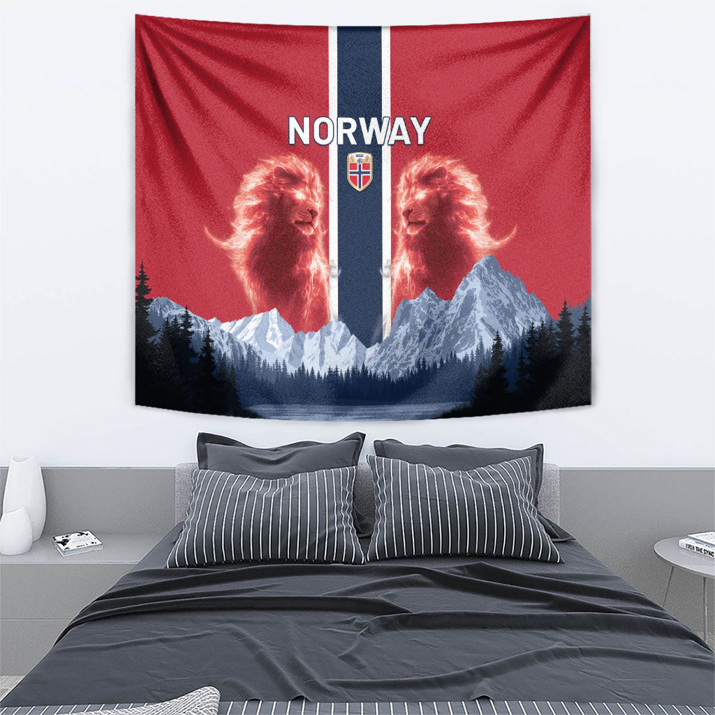Norway Football 2026 Tapestry Norge On Top
