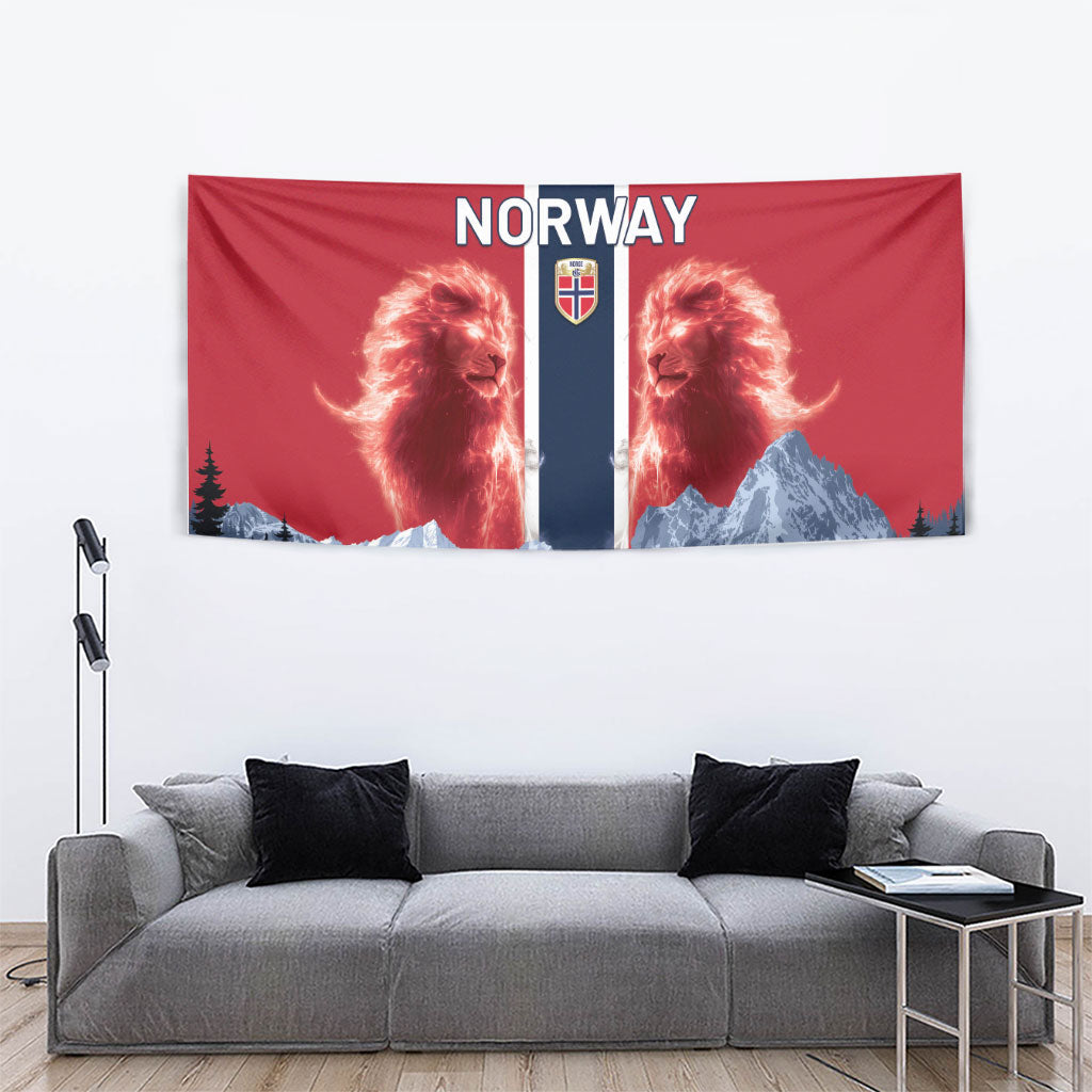 Norway Football 2026 Tapestry Norge On Top