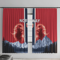 Norway Football 2026 Window Curtain Norge On Top