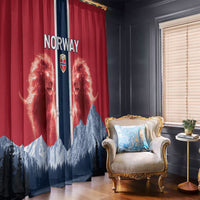 Norway Football 2026 Window Curtain Norge On Top